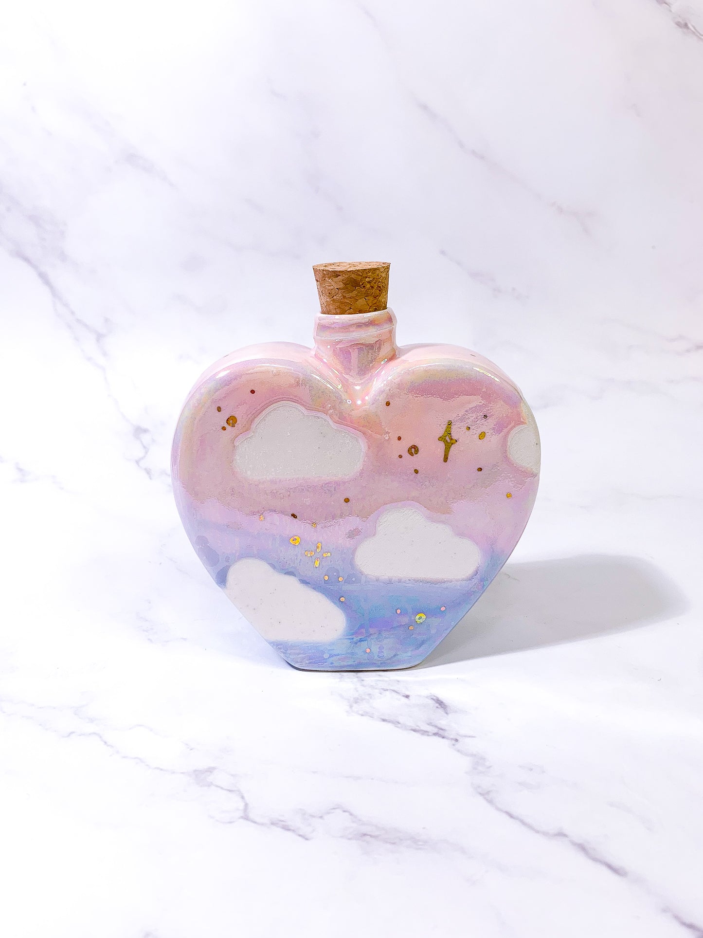 cloudy heart bottles