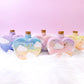 cloudy heart bottles