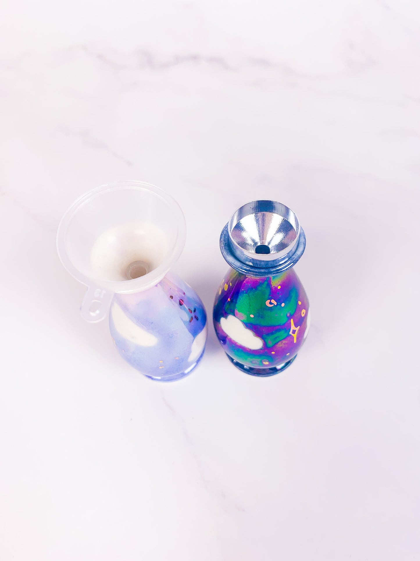 mini cloudy apothecary vials