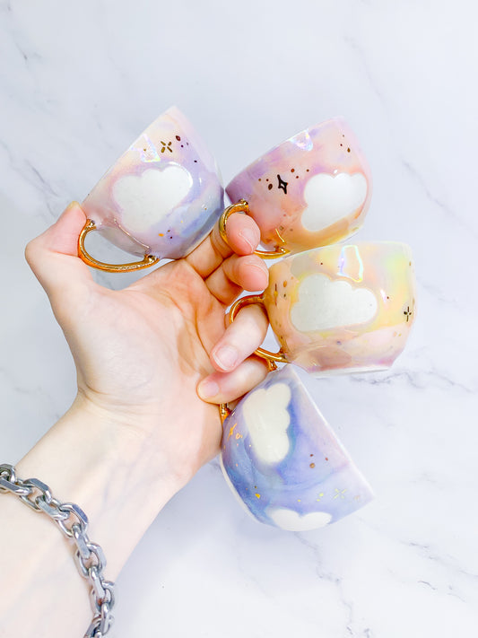 mini cloudy teacups (3.5oz)